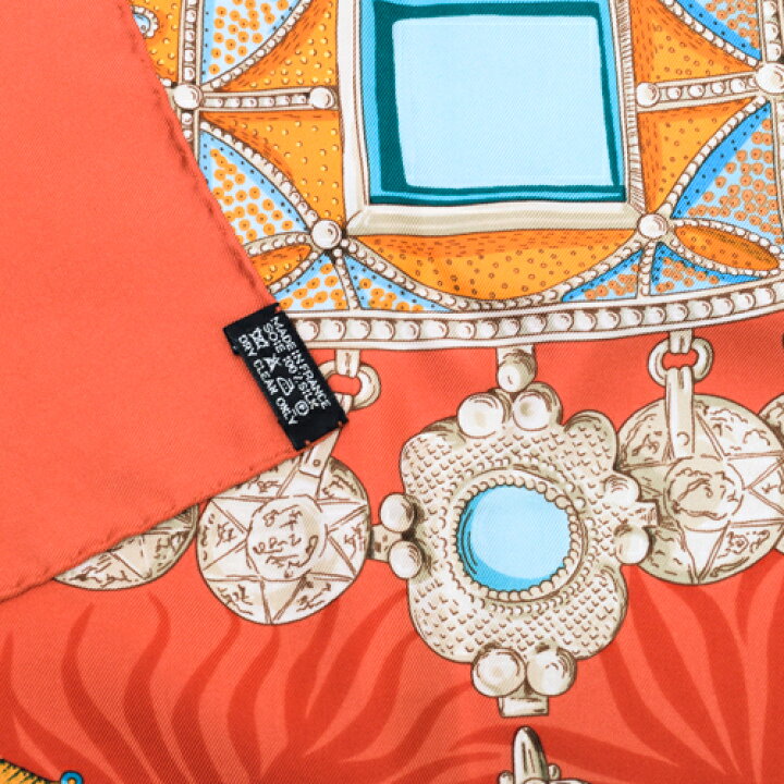 楽天市場】エルメス HERMES スカーフ カレ90 シルク TERRES PRECIEUSES  