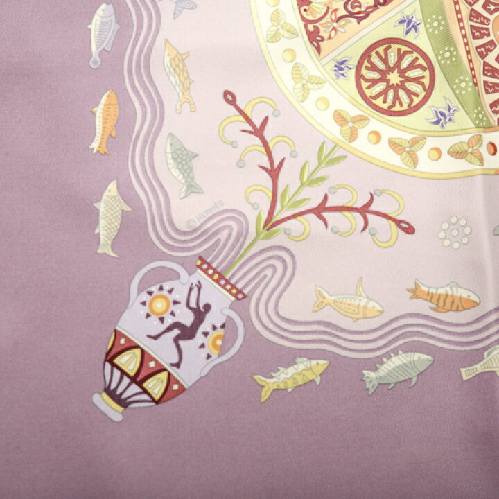 楽天市場】エルメス HERMES スカーフ カレ90 シルク Escales 