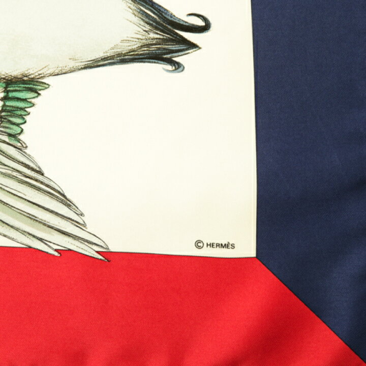 楽天市場】【極美品】 エルメス HERMES スカーフ カレ90 シルク  