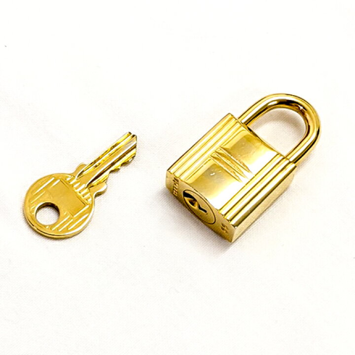 楽天市場】エルメス HERMES カデナ キー 1セット GD金具 ゴールド金具  