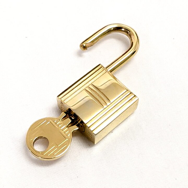 楽天市場】エルメス HERMES カデナ キー 1セット GD金具 ゴールド金具 