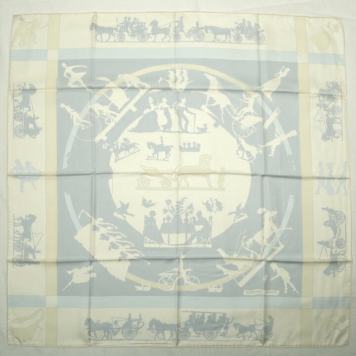 楽天市場】未使用・展示品 エルメス HERMES スカーフ カレ90 シルク 