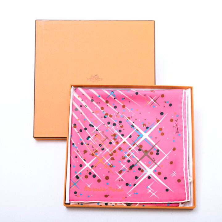 楽天市場】未使用 エルメス HERMES スカーフ カレ90 シルク Magic  