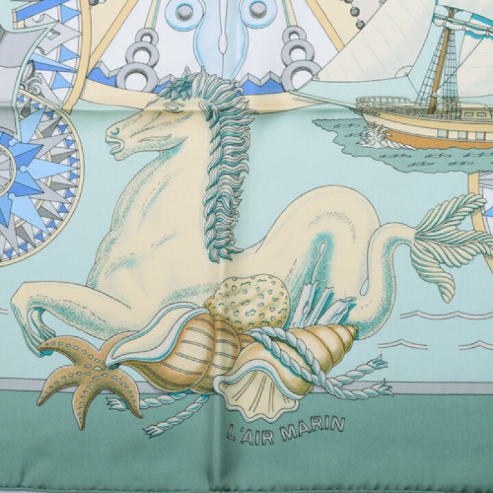 楽天市場】【未使用】 エルメス HERMES スカーフ カレ90 シルク L