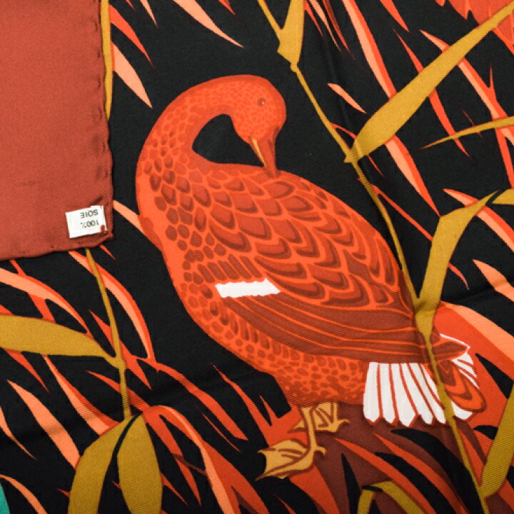 楽天市場】エルメス HERMES スカーフ カレ90 シルク COLS VERTS マガモ  