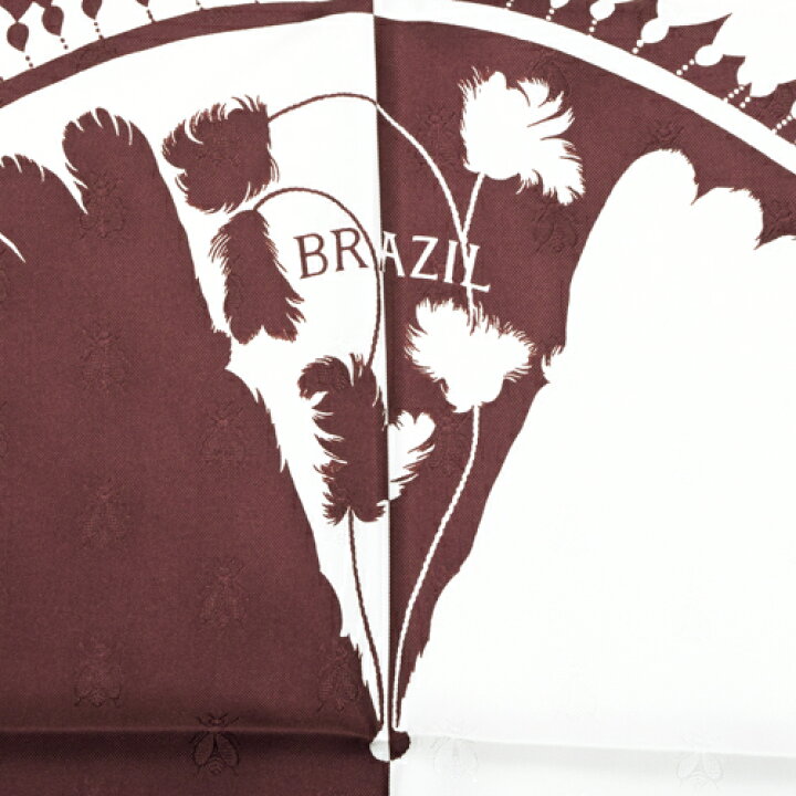 楽天市場】【未使用】 エルメス HERMES スカーフ カレ90 シルク BRAZIL  