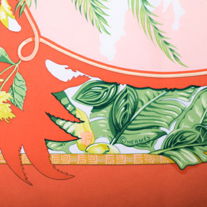 楽天市場】【中古】 エルメス HERMES スカーフ カレ90 シルク ALOHA 