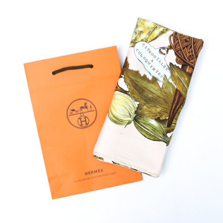 楽天市場】【美品】 エルメス HERMES スカーフ カレ90 シルク  