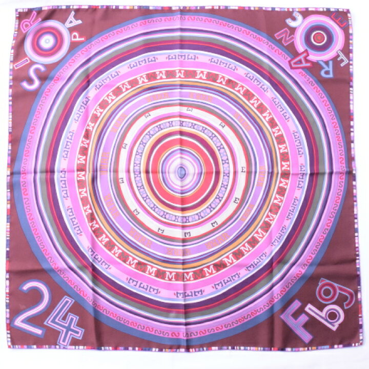 楽天市場】【美品】 エルメス HERMES スカーフ カレ90 シルク FRANCE  