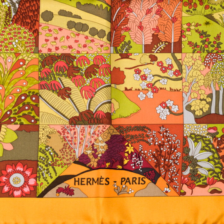 HERMES エルメス スカーフ カレ90 グラン・テアトル・ヌーヴォー  