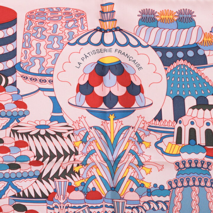 楽天市場】【未使用】 エルメス HERMES スカーフ カレ90 シルク La  