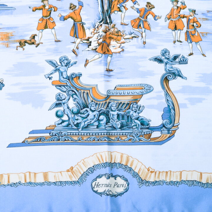 楽天市場】【極美品】 エルメス HERMES スカーフ カレ90 シルク 