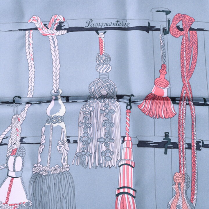 楽天市場】エルメス HERMES スカーフ カレ90 シルク Passementerie  