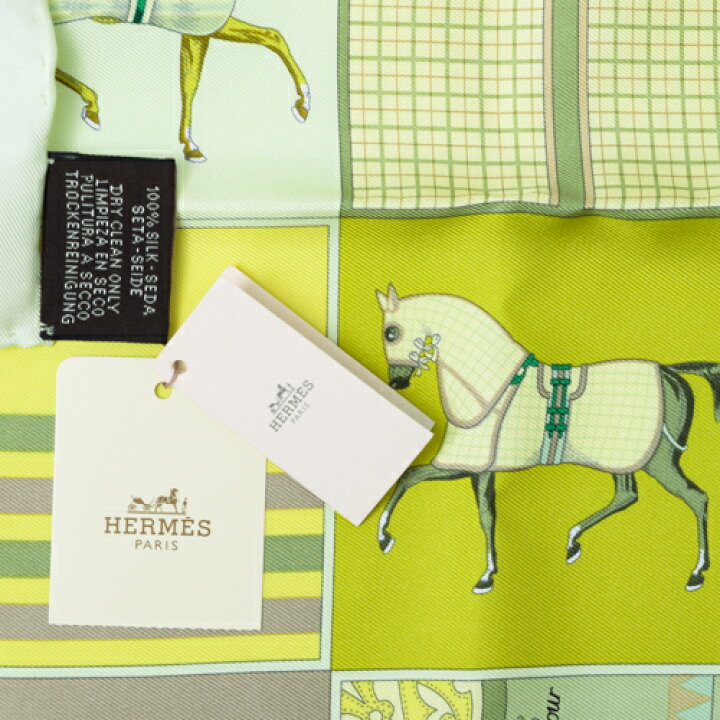 楽天市場】【未使用】 エルメス HERMES スカーフ カレ45 プチカレ 