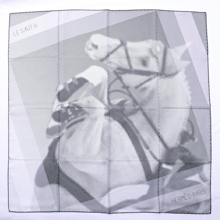 楽天市場】【未使用】 エルメス HERMES スカーフ カレ90 シルク LE  