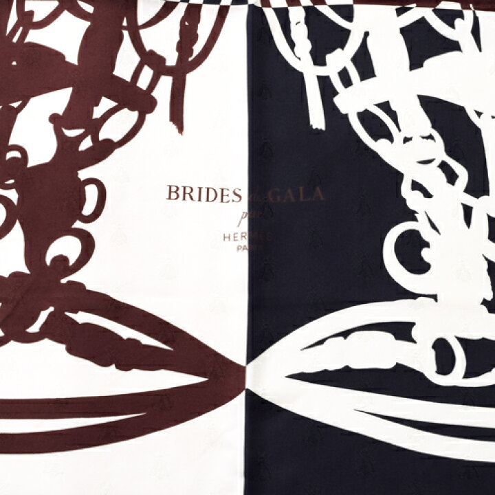 楽天市場】【美品】 エルメス HERMES スカーフ カレ90 シルク BRIDES 