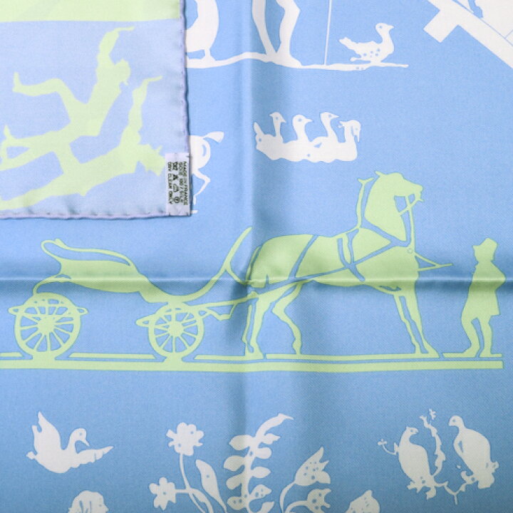 楽天市場】【新品同様】 エルメス HERMES スカーフ カレ90 シルク JEUX  