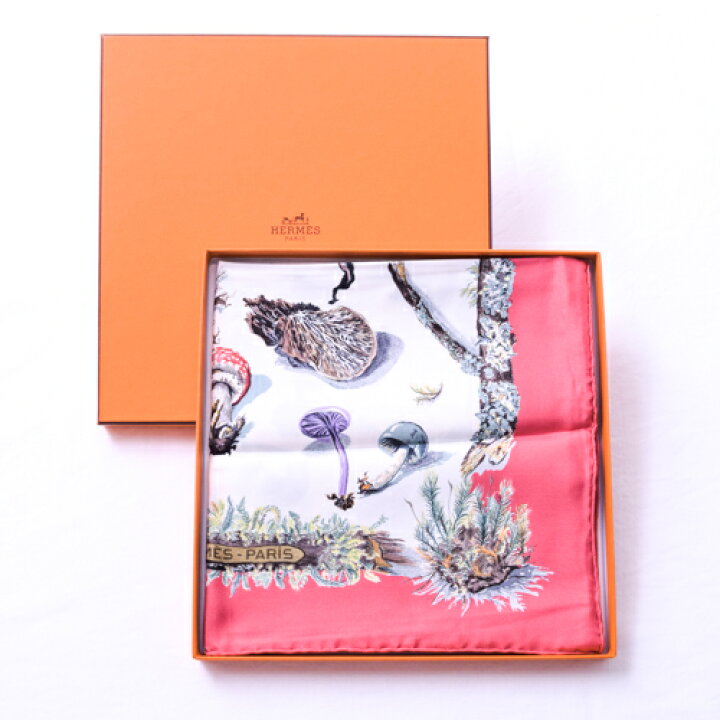 楽天市場】【極美品】 エルメス HERMES スカーフ カレ90 シルク  