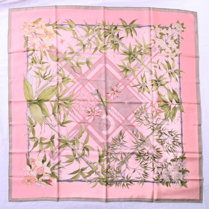 楽天市場】エルメス HERMES スカーフ カレ90 シルク SERENITE セレニテ  