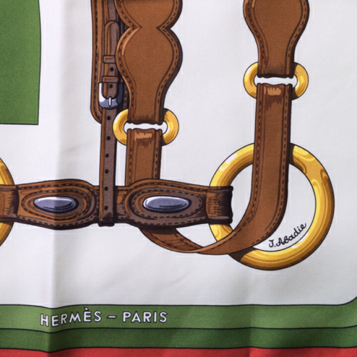 楽天市場】エルメス HERMES スカーフ カレ90 シルク COACHING 