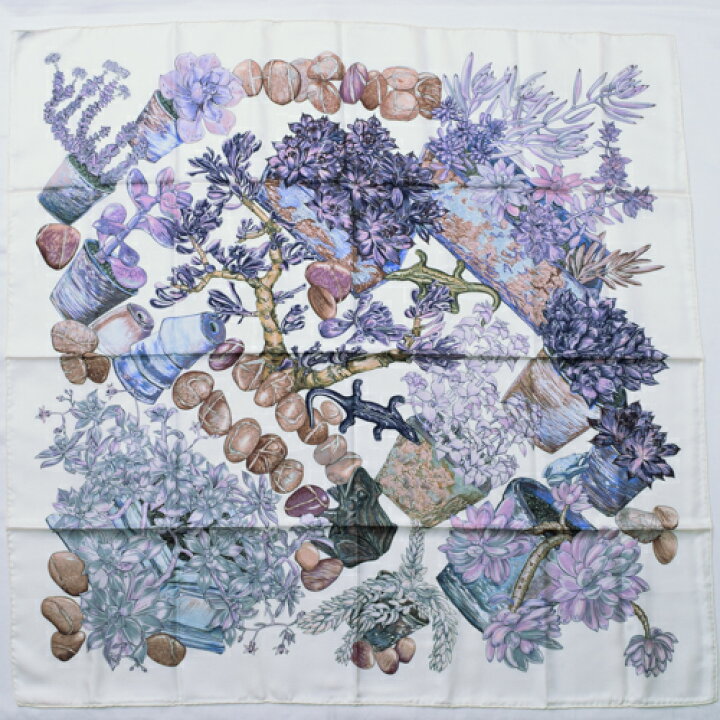 楽天市場】【新品同様】 エルメス HERMES スカーフ カレ90 シルク  