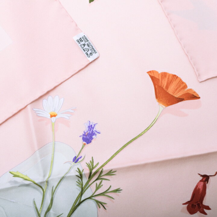 楽天市場】【未使用】 エルメス HERMES スカーフ カレ90 シルク Des 