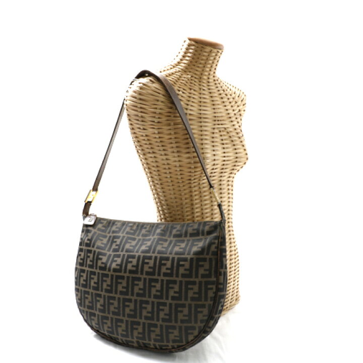 楽天市場】フェンディ FENDI ショルダーバッグ ズッカ柄 FF柄 ナイロン 