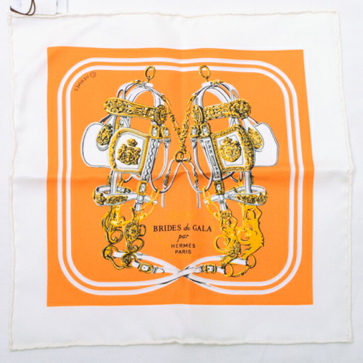 楽天市場】【未使用】 エルメス HERMES スカーフ カレ20 ナノカレ 