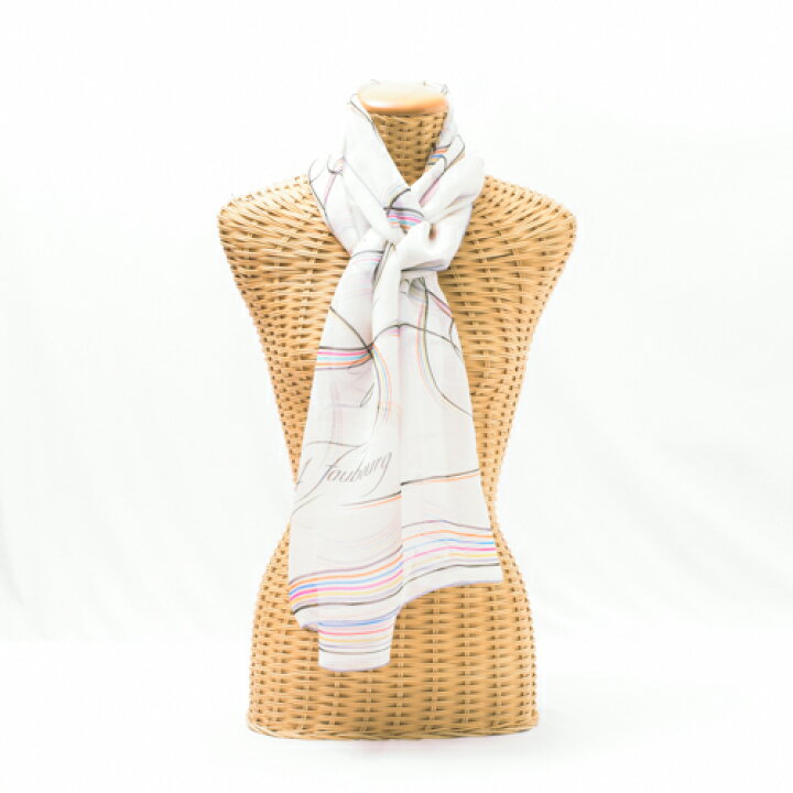 楽天市場】【新品同様】 エルメス HERMES シフォンスカーフ シルク 24  