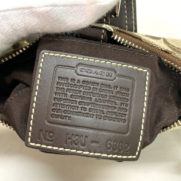 楽天市場】コーチ COACH ショルダーバッグ キャンバス レザー 6362