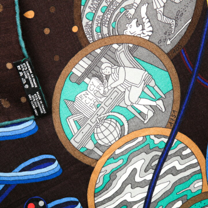 楽天市場】【美品】 エルメス HERMES スカーフ カレ140 カシミア  