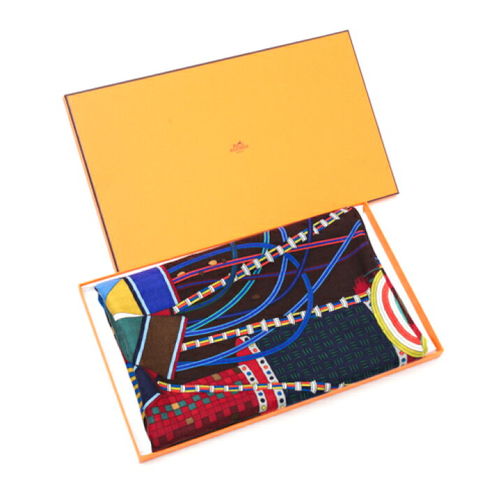楽天市場】【美品】 エルメス HERMES スカーフ カレ140 カシミア  