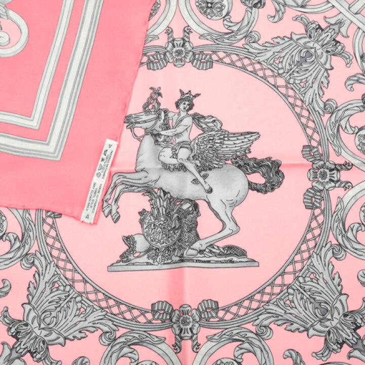 楽天市場】エルメス HERMES スカーフ カレ90 シルク LES TUILERIES  