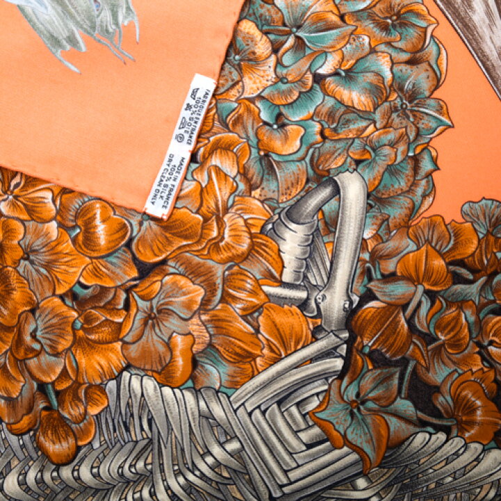 楽天市場】エルメス HERMES スカーフ カレ90 シルク PASSIFLORES 