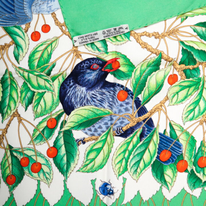 楽天市場】エルメス HERMES スカーフ カレ90 シルク Les merises  