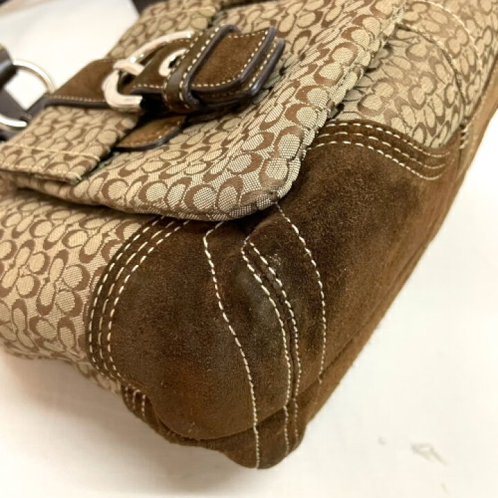楽天市場】コーチ COACH トートバッグ キャンバス レザー スエード 