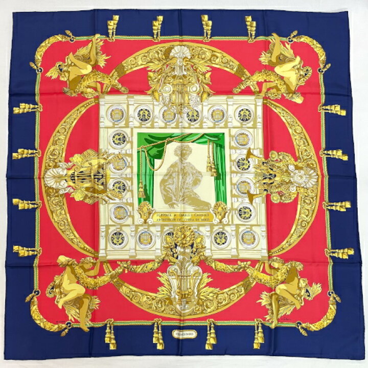 エルメス HERMES カレ 90 HOMMAGE A CHARLES GARNIER シャルル  