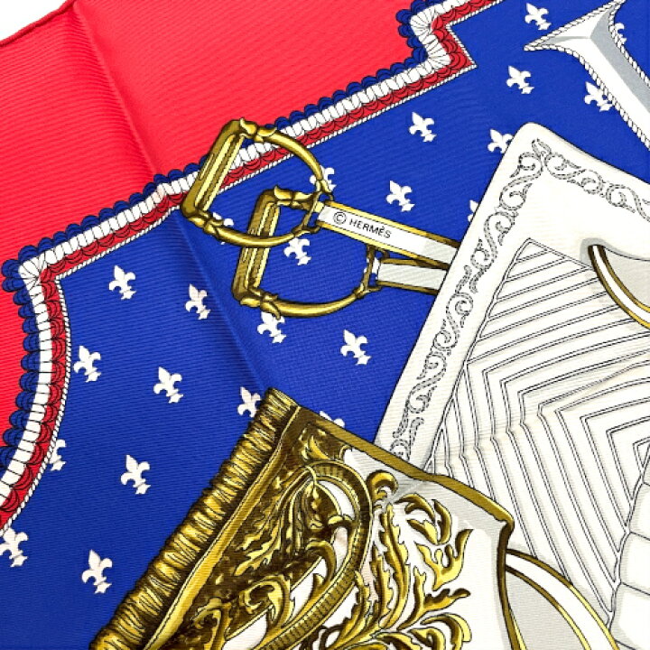 楽天市場】未使用・展示品 エルメス HERMES カレ90 シルク スカーフ  