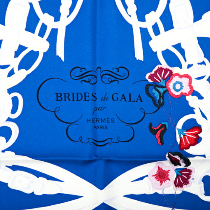 楽天市場】エルメス HERMES カレ90 スカーフ シルク BRIDES de GALA  