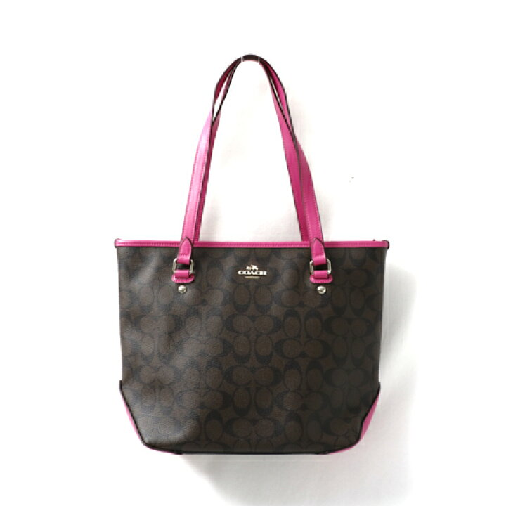 楽天市場】コーチ COACH トートバッグ F23867 シグネチャー レザー PVC 