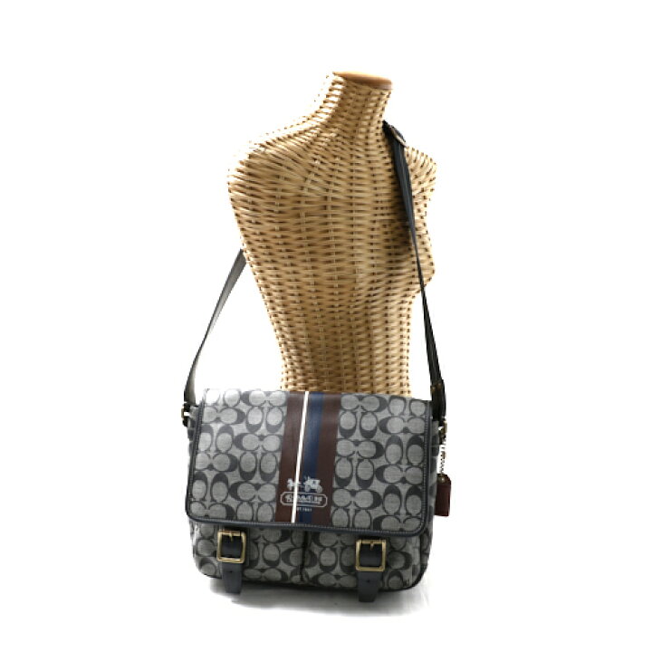 楽天市場】コーチ COACH ショルダーバッグ 70077 ヘリテージストライプ  