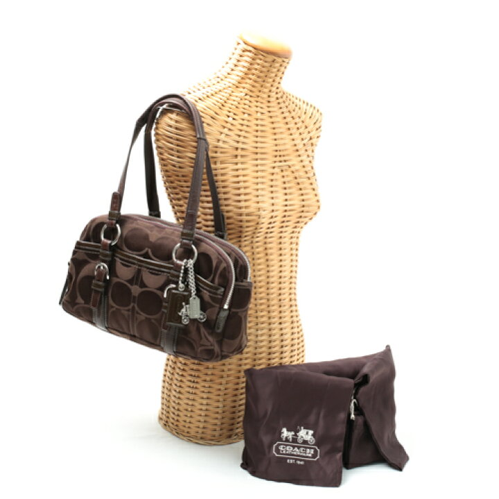 楽天市場】【美品】 コーチ COACH ハンドバッグ 12680 シグネチャー  