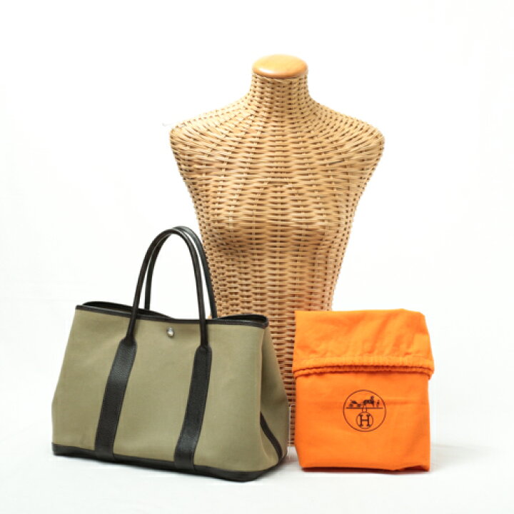 楽天市場】エルメス HERMES ガーデンパーティPM トワルオフィシエ  