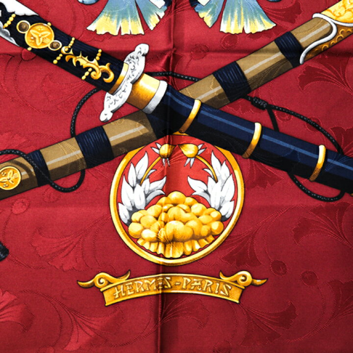 楽天市場】エルメス HERMES スカーフ カレ90 シルク DAIMYO PRINCES DU 