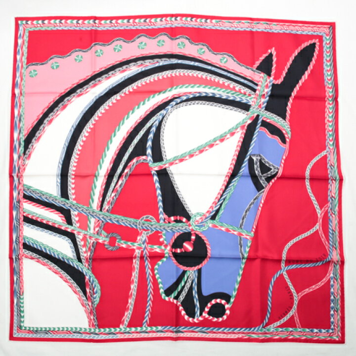 楽天市場】【Nランク】 エルメス HERMES スカーフ カレ90 シルク ROBE  