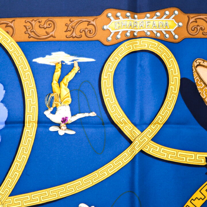 楽天市場】未使用・展示品 エルメス HERMES スカーフ カレ90 シルク  