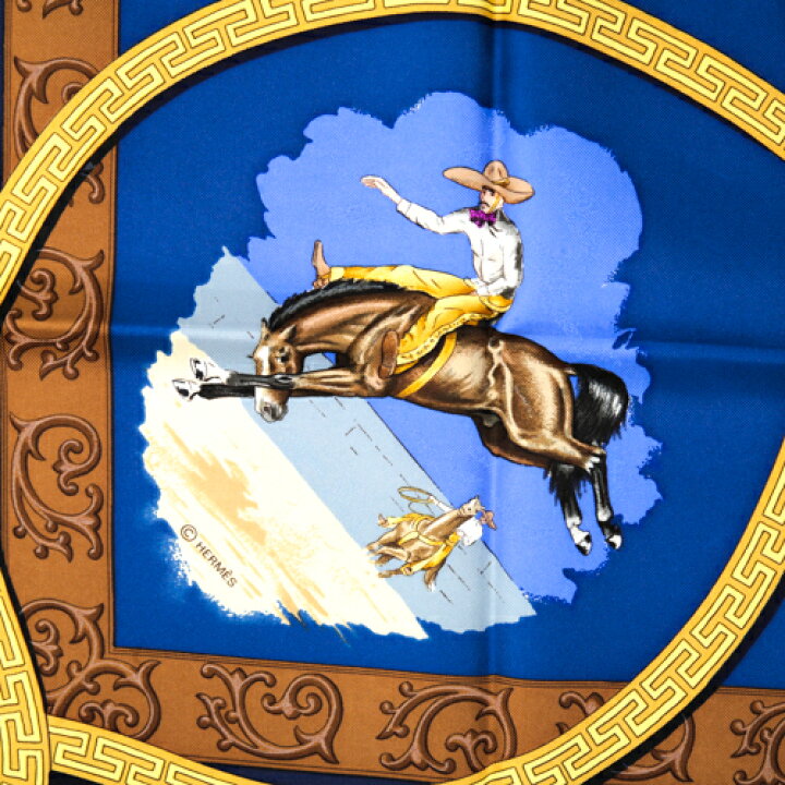 楽天市場】未使用・展示品 エルメス HERMES スカーフ カレ90 シルク  