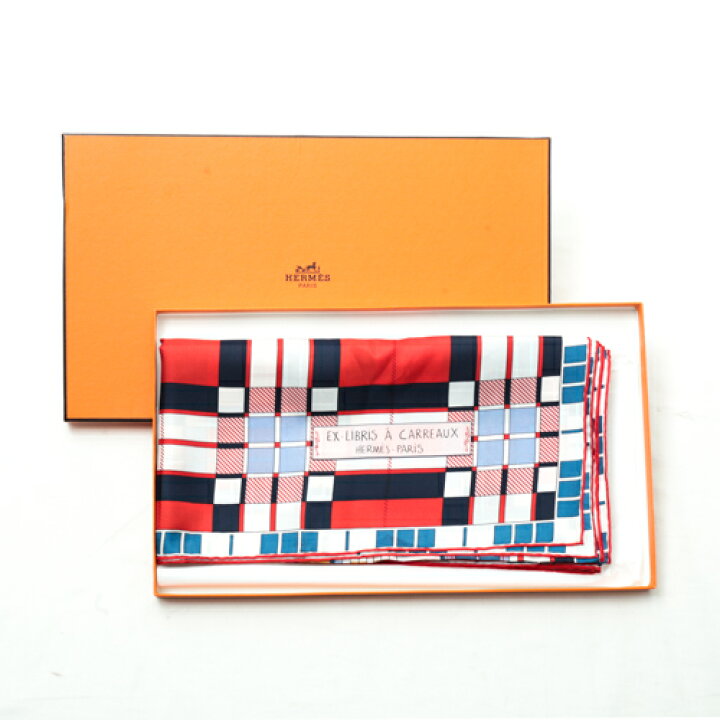楽天市場】エルメス HERMES カレ140 シルク スカーフ カレジェアン EX 