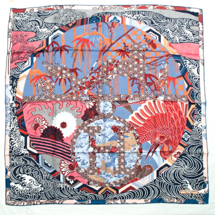 楽天市場】未使用 エルメス HERMES カレ90 シルク スカーフ EX LIBRIS  