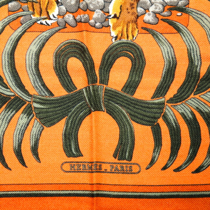 楽天市場】エルメス HERMES カレ45 プチカレ スカーフ カシミヤ シルク  